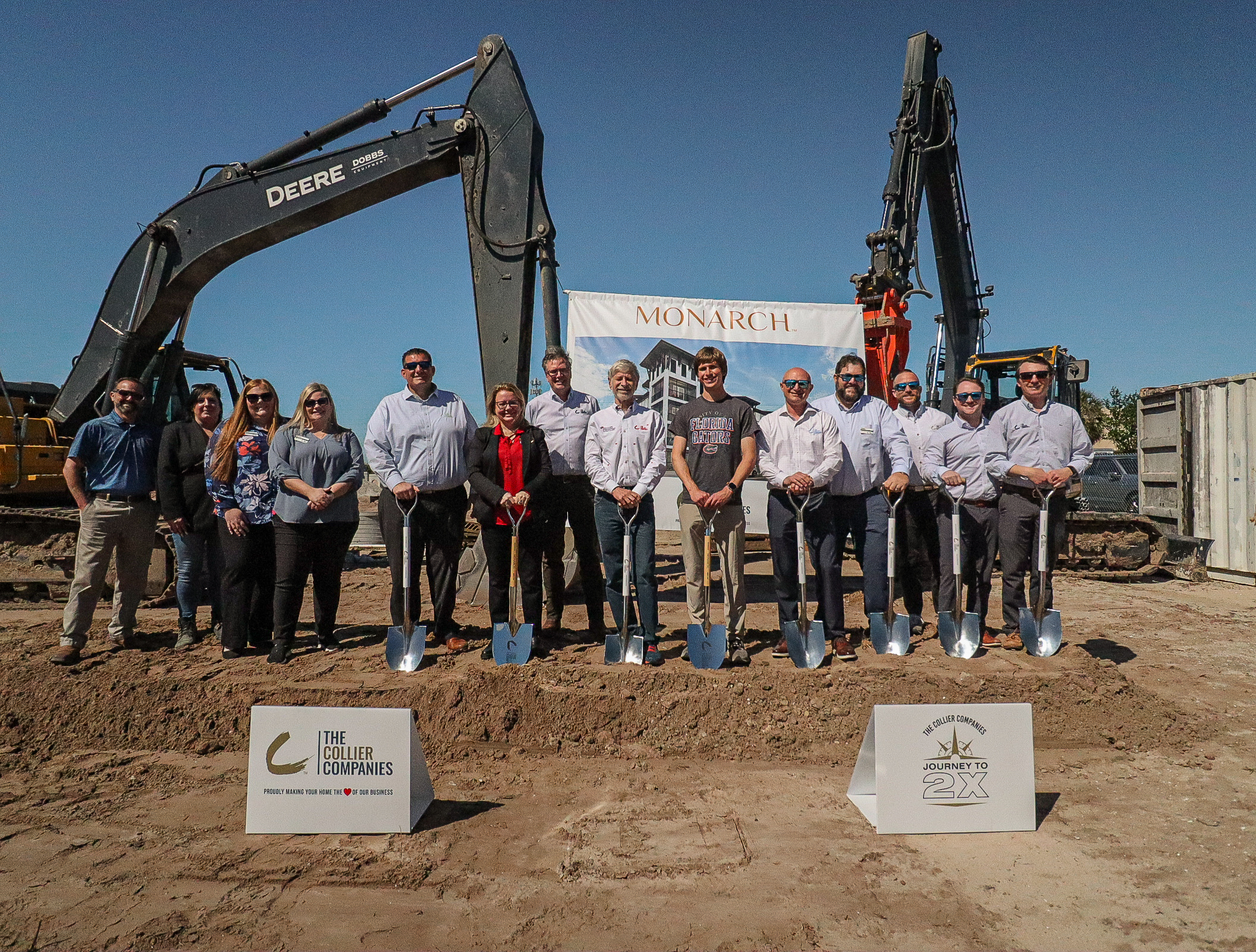 The Collier Companies Breaks Ground on Monarch Luxury Apartments in Fort Myers, FL