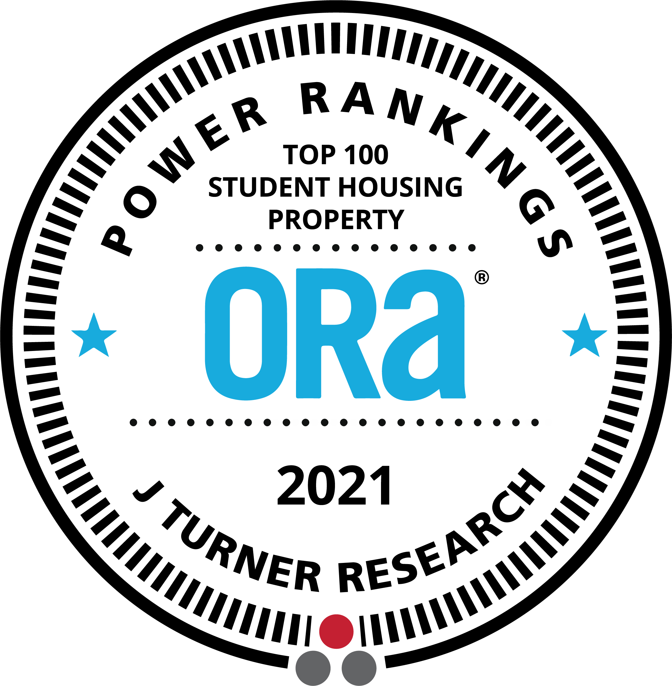 #9 Nationally — ORA&reg; Student Housing Power Rankings